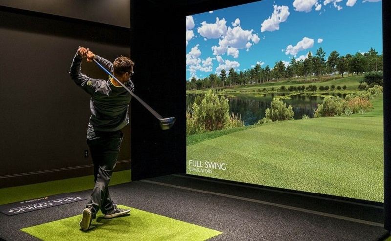 chơi golf điện tử