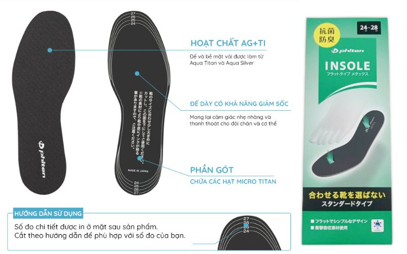 lót giày giảm đau tốt nhất